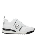 Love Moschino White Leather Sneakers