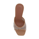Amina Muaddi Lupita Crystal Sandals