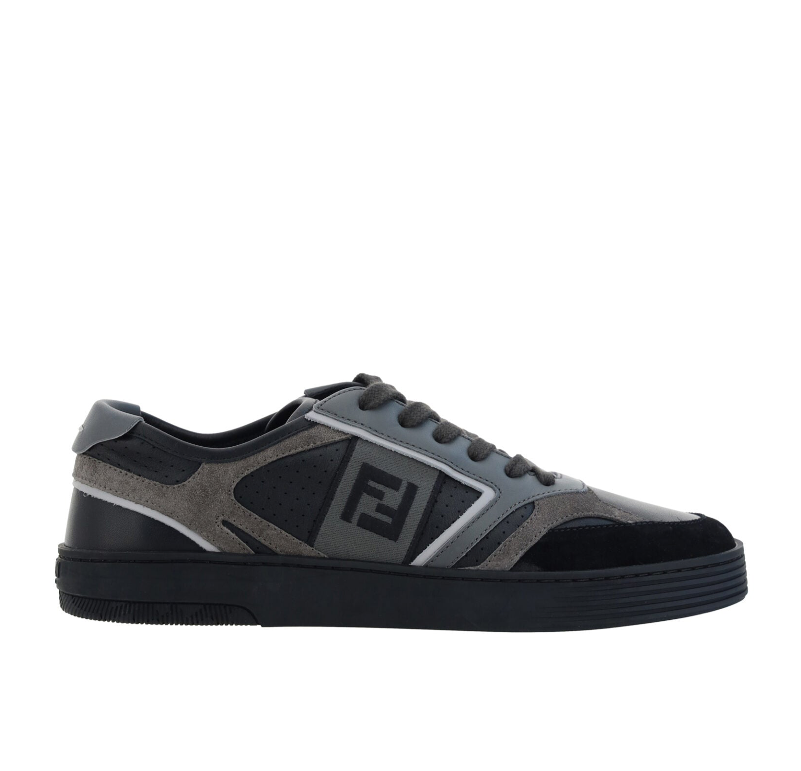 Fendi Sleek Monochrome Sneakers