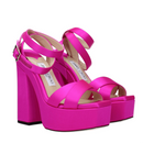 Jimmy Choo Pink Satin Sandal