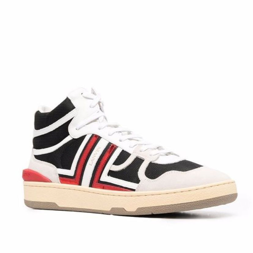 Lanvin Clay High-Top Sneakers