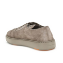 Santoni Suede Brown Sneakers