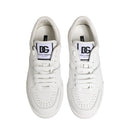 Dolce & Gabbana White Miami Leather Sneakers