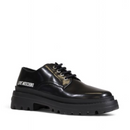 Love Moschino Black Patent Flats