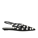 The Attico Grid Ballerinas