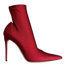 Dolce & Gabbana Cherry Red Stretch Ankle Boot