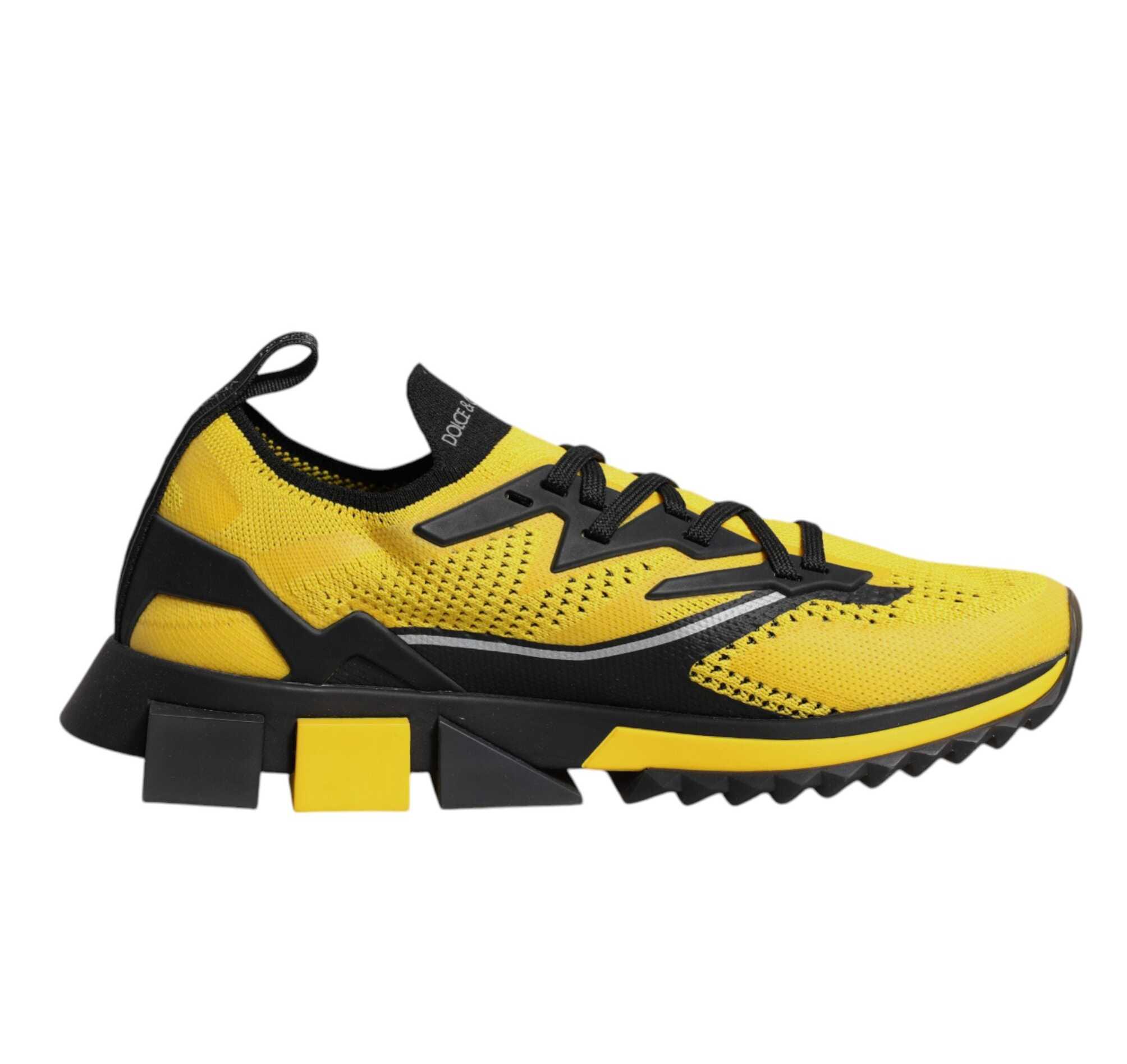Dolce & Gabbana Yellow SORRENTO Sport Stretch Men’s Sneakers