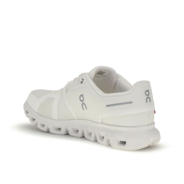 ON Cloud 6 White Men’s Sneakers