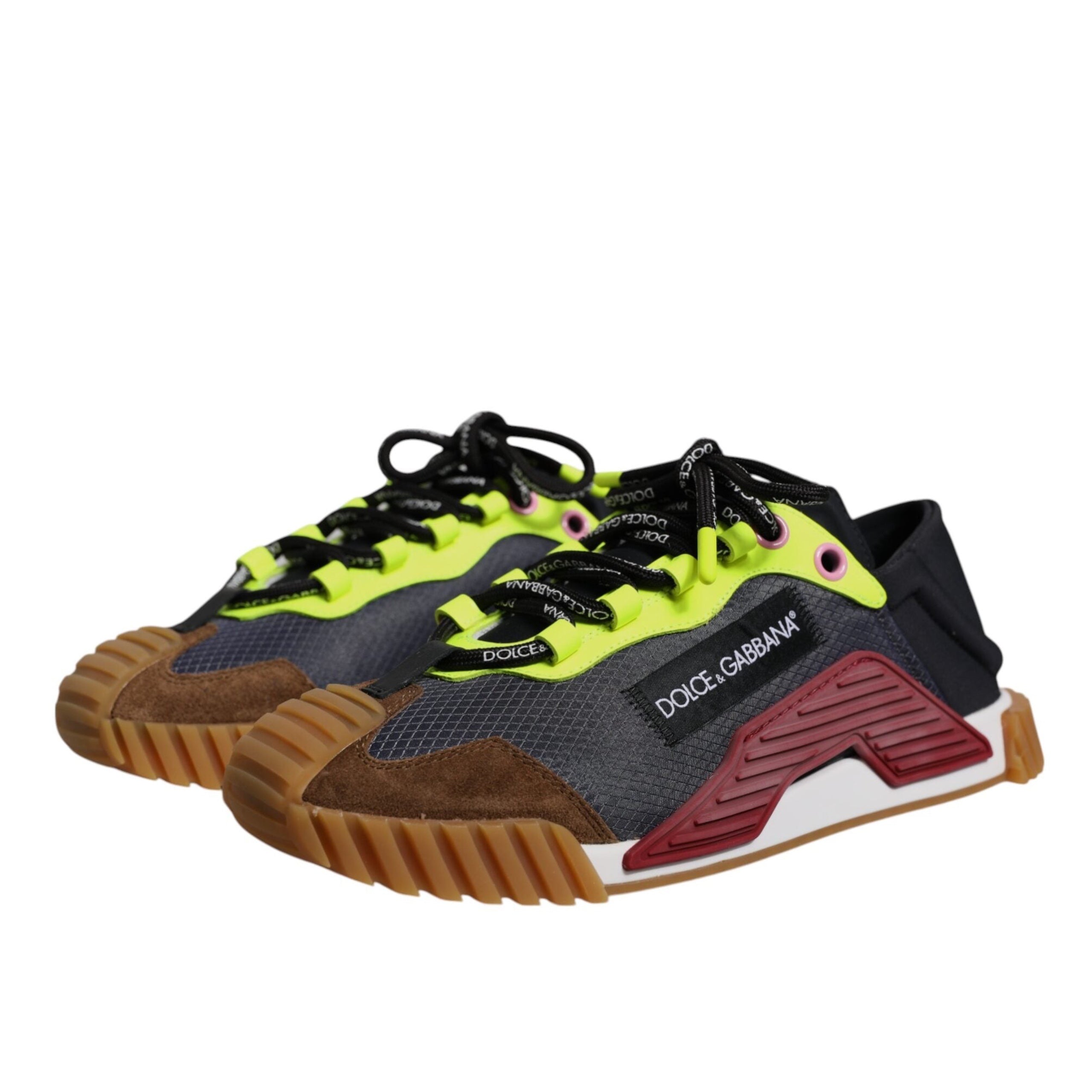 Dolce & Gabbana Multicolor Nylon Low Top NS1 Sneakers