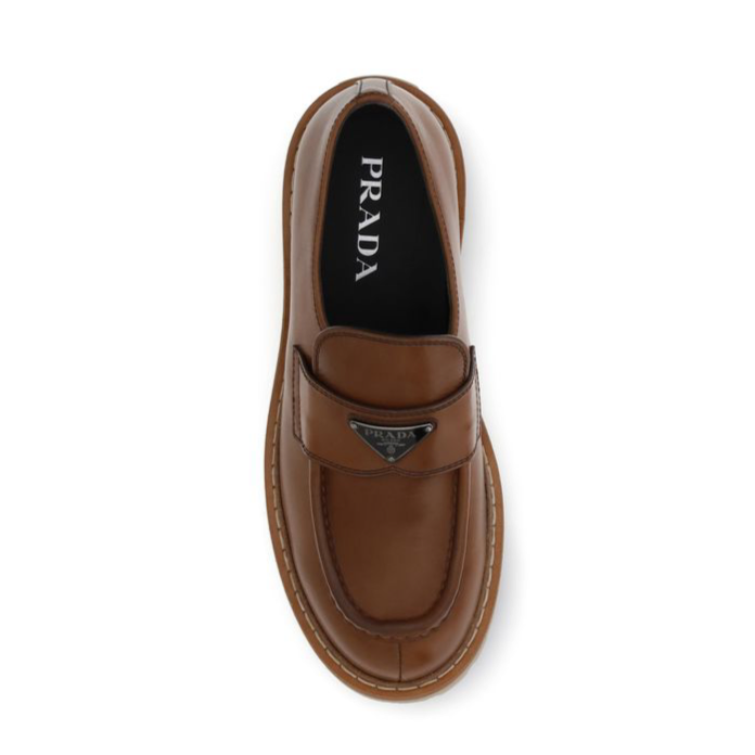 Prada Leather Loafers