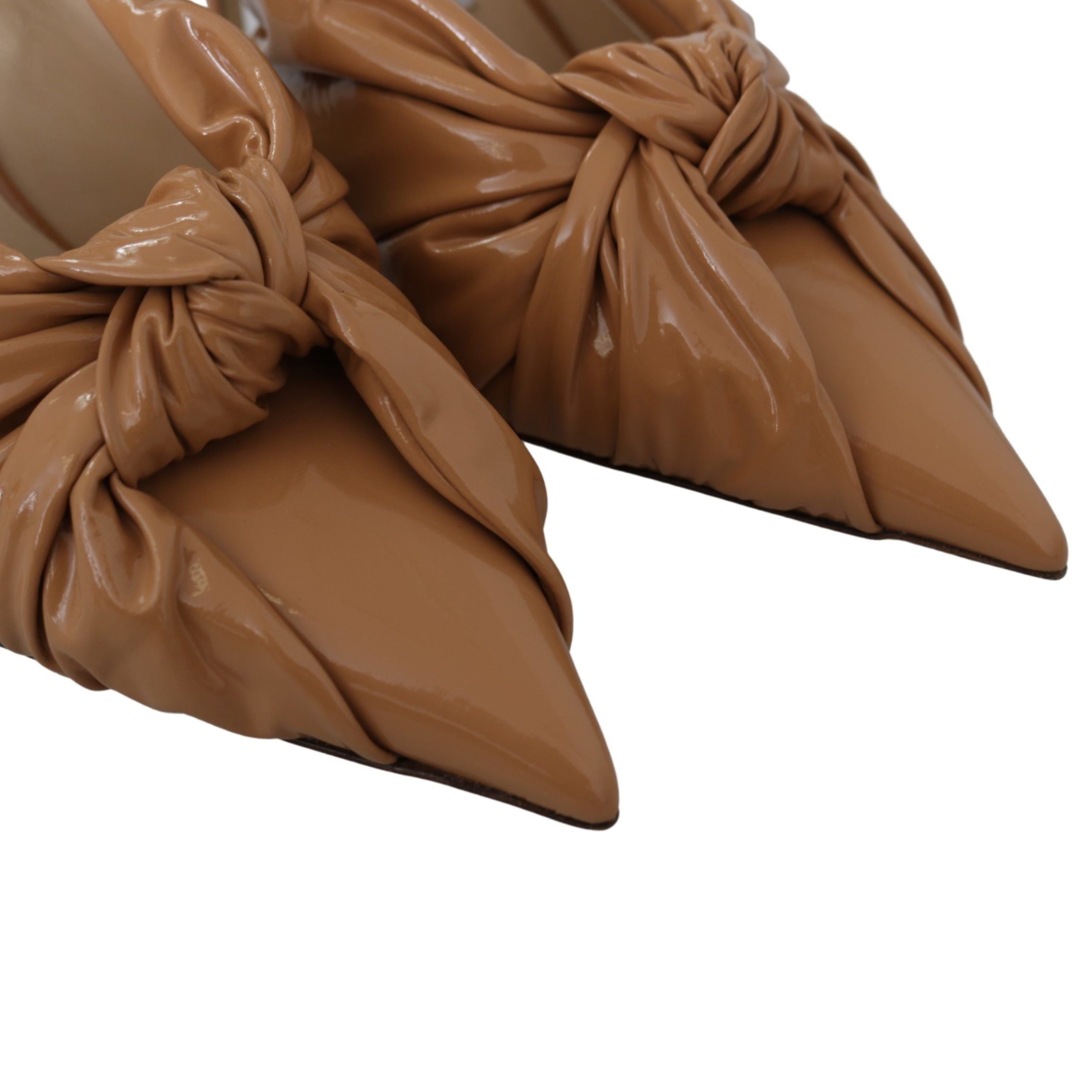 Jimmy Choo Elegant Beige Leather Pumps