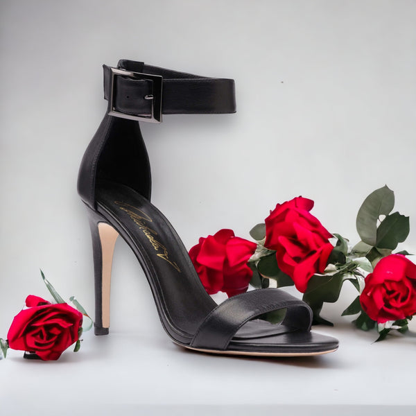 Buy XE Looks Stylish Black Pencil Heel Sandals For Women Online at Best  Prices in India - JioMart.